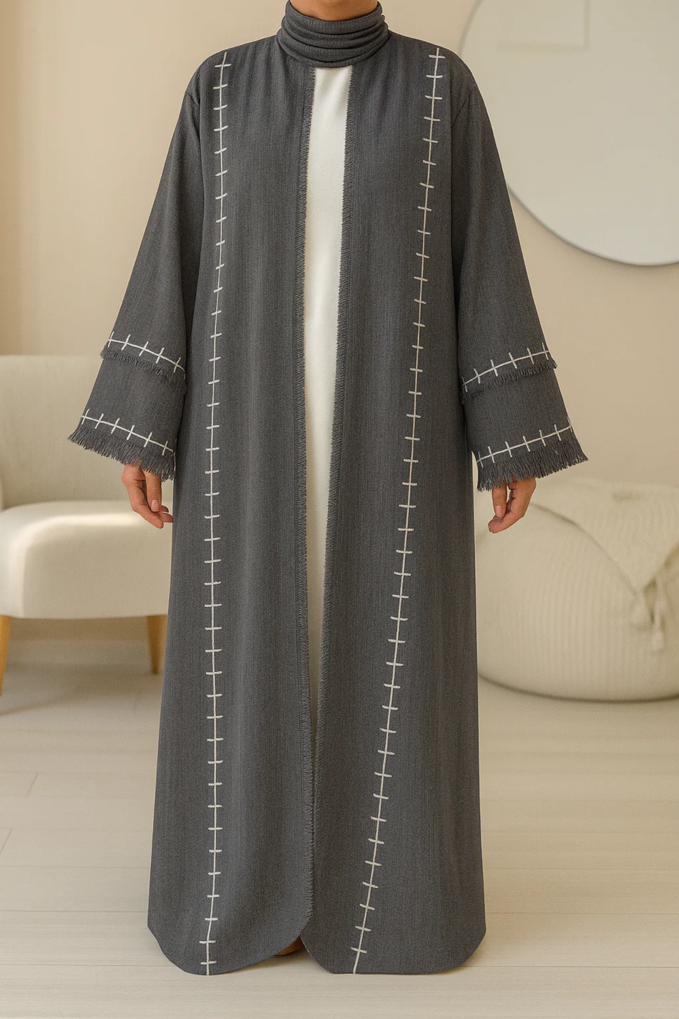 Linen & Cotton Blend Abayas