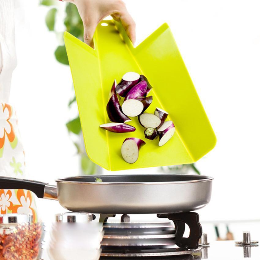 SmartFold Kitchen Cutting Board - Durable Foldable Chopping Block