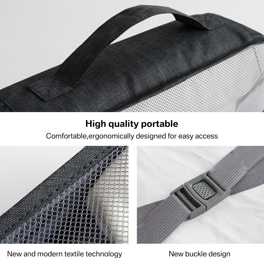 TravelMate: 7-Piece Packing Cube Set for Organized Adventures
