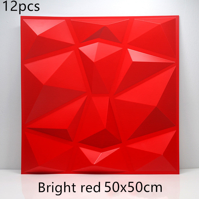 3D Solid Background Wall Panels - Elevate Your Space with Modern Elegance