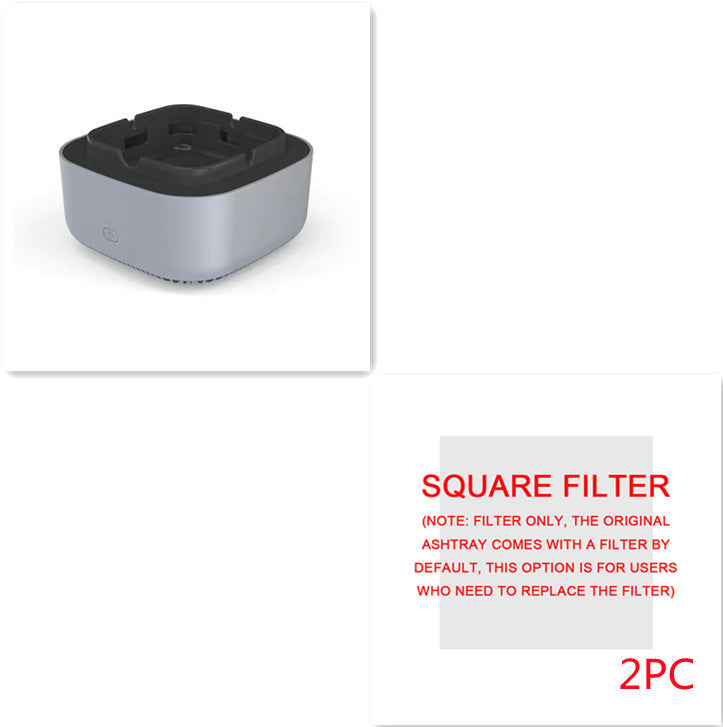 Portable Ashtray Air Purifier: Smoke Removal & Purification for Clean Air Anywhere