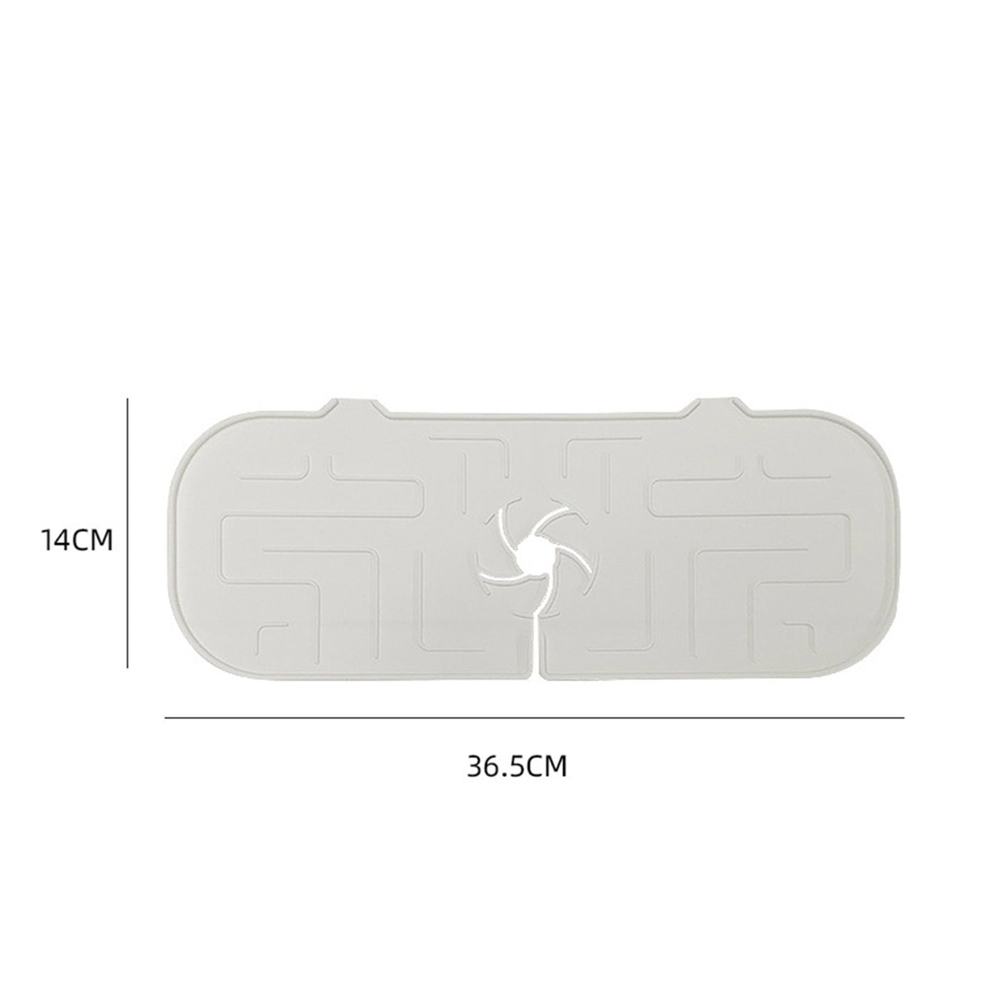 Silicone Faucet Splash Guard & Absorbent Mat - Ultimate Sink Protector for Kitchen & Bathroom