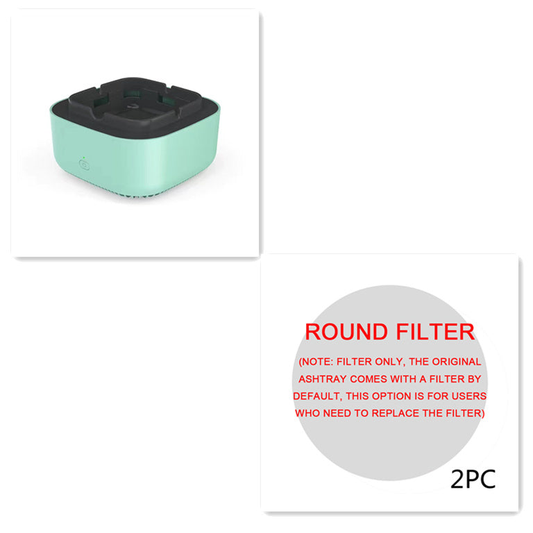 Portable Ashtray Air Purifier: Smoke Removal & Purification for Clean Air Anywhere