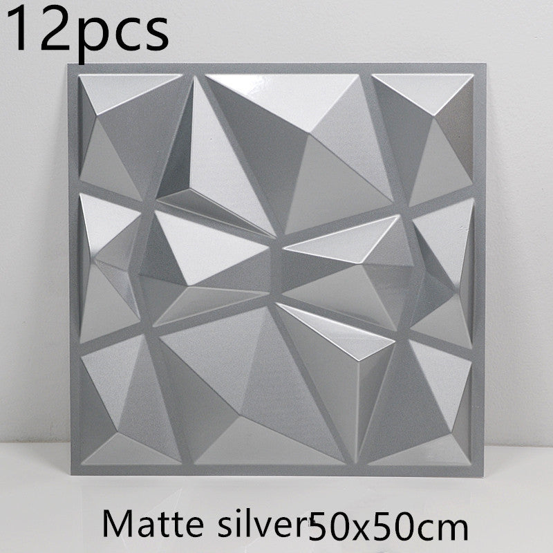 3D Solid Background Wall Panels - Elevate Your Space with Modern Elegance