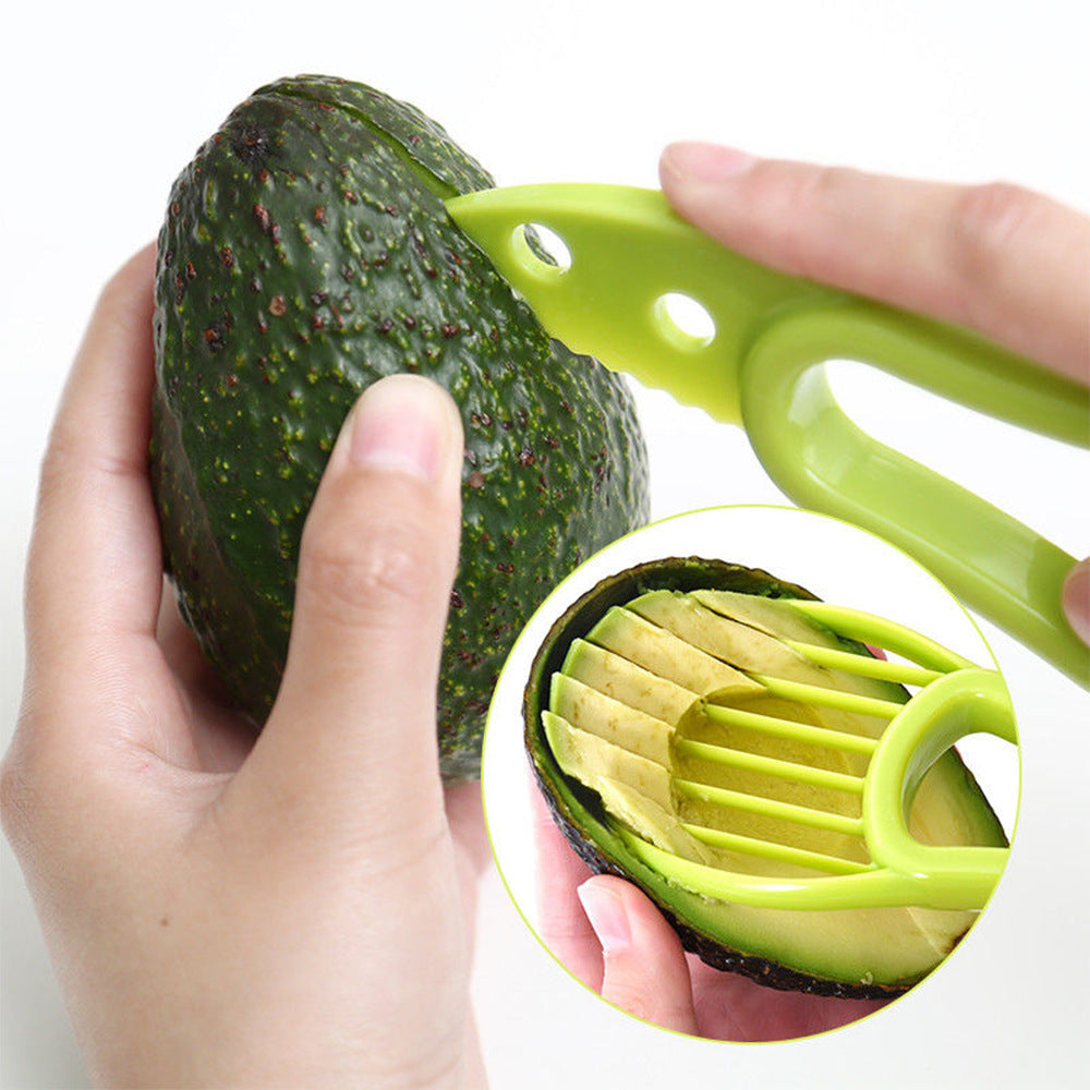 3-in-1 Multifunctional Avocado Slicer & Peeler Tool - Perfect for Easy Avocado Prep