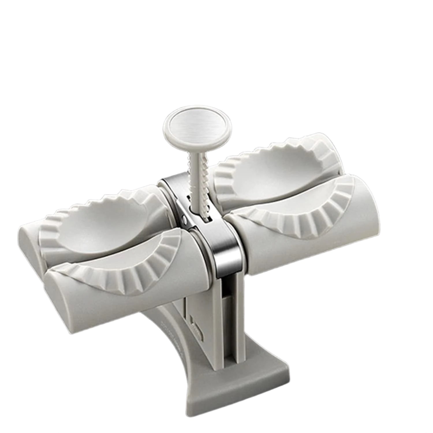 Double Head Dumpling Maker – Easy Manual Press for Perfect Dumplings & Noodles