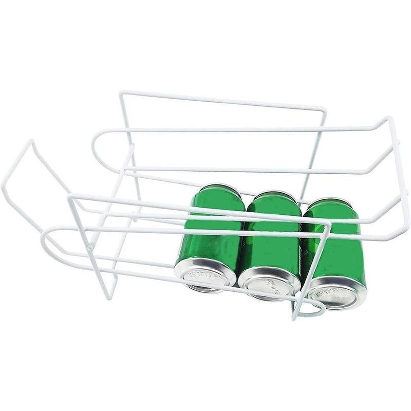 Premium Soda Can Dispenser Rack for Fridge – Space-Saving Beverage Storage Organizer for Beer, Cola, and More