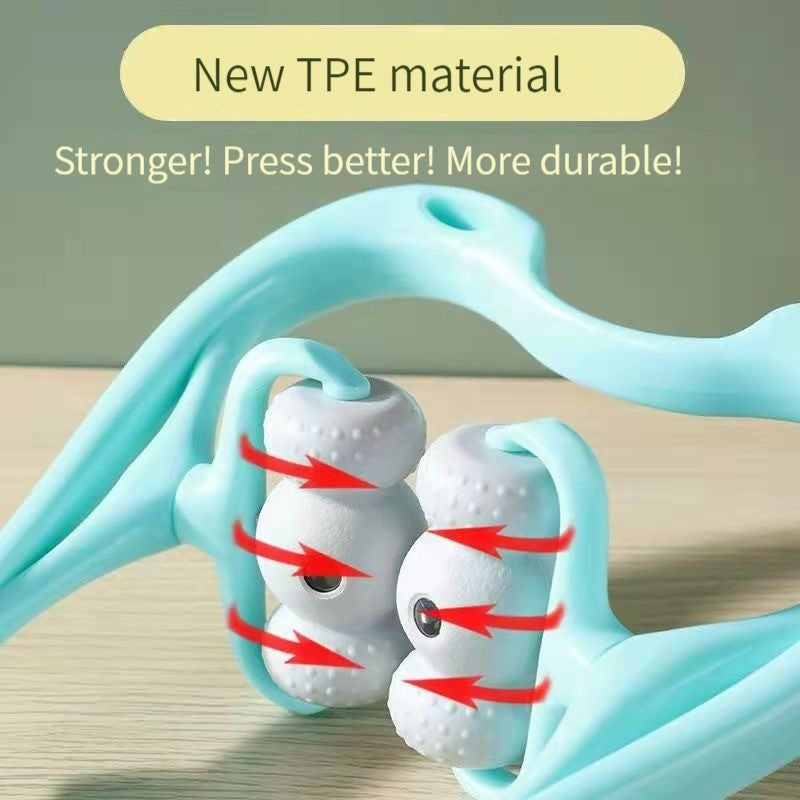 360° Relief: Deep Tissue Neck Massager & Pressure Point Roller