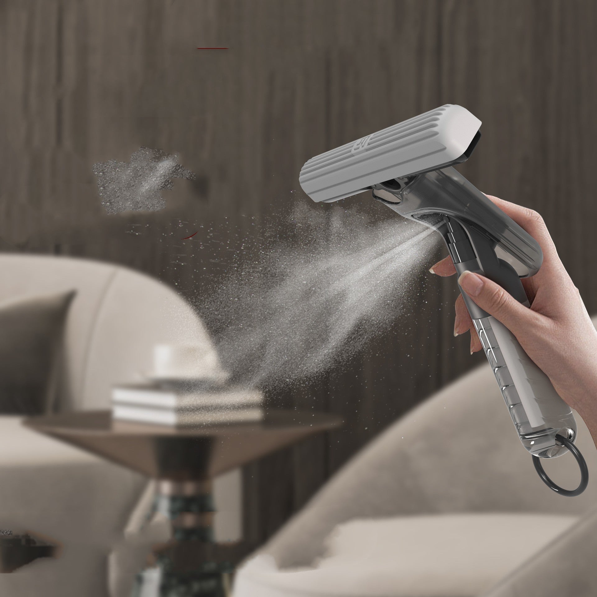 Compact Hand-Free Desktop Mop - Efficient and Easy Cleaning