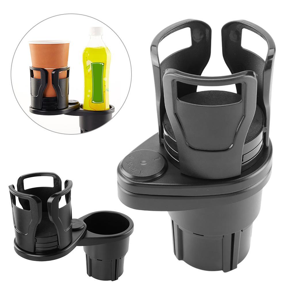 AutoFold Organizer: Foldable Car Cup Holder & Accessories Caddy