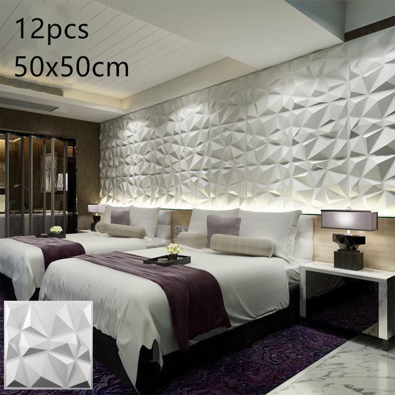 3D Solid Background Wall Panels - Elevate Your Space with Modern Elegance