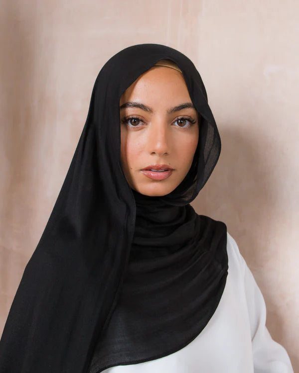 Black Modal Hijab