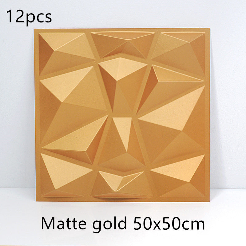 3D Solid Background Wall Panels - Elevate Your Space with Modern Elegance