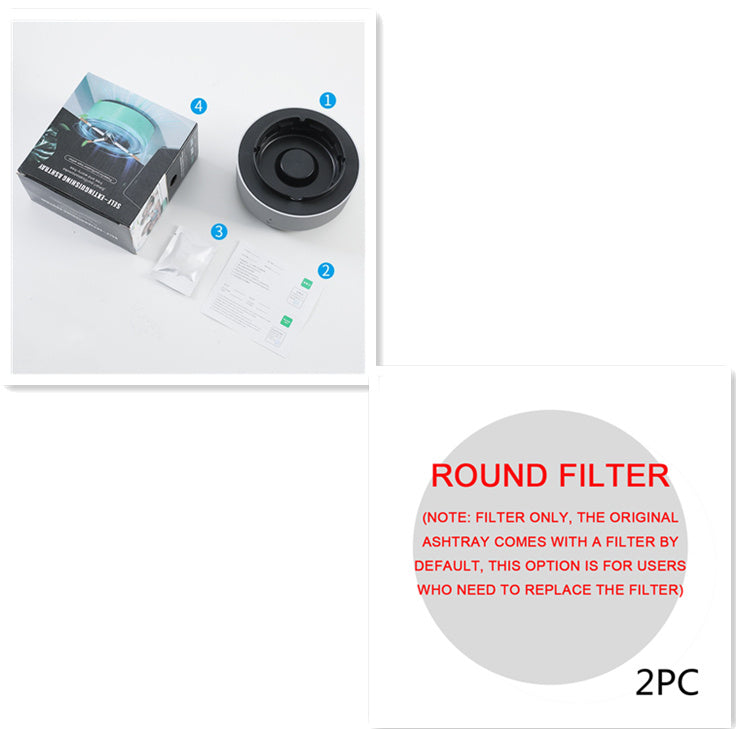 Portable Ashtray Air Purifier: Smoke Removal &  Purification for Clean Air Anywhere