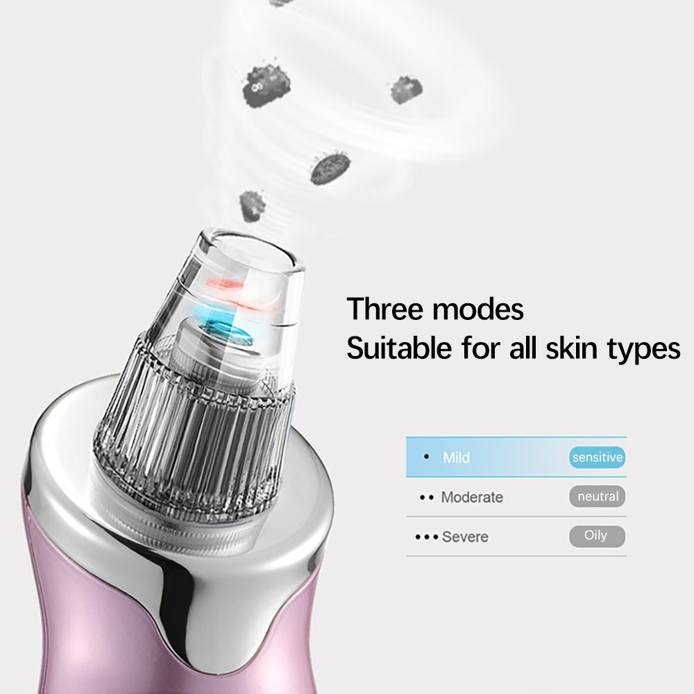 DiamondGlow: Electric Blackhead Remover & Pore Vacuum Suction - Reveal Radiant Skin