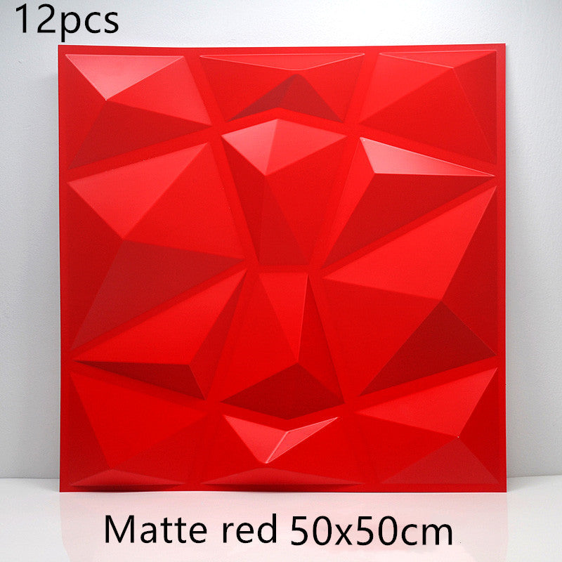 3D Solid Background Wall Panels - Elevate Your Space with Modern Elegance