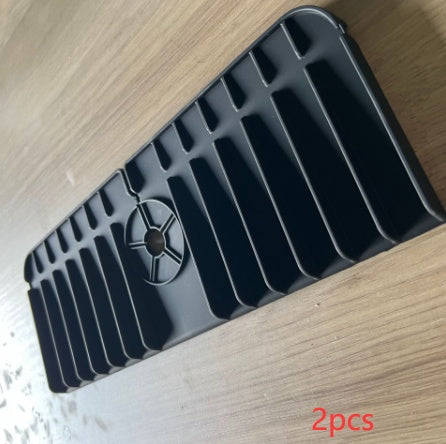 Silicone Faucet Splash Guard & Absorbent Mat - Ultimate Sink Protector for Kitchen & Bathroom