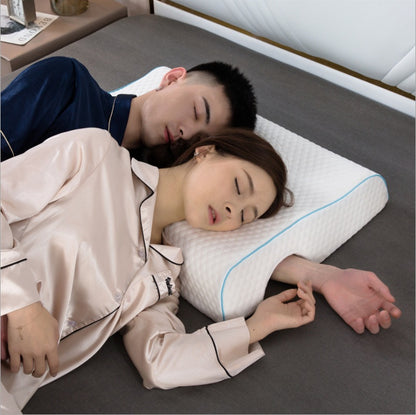 Pillow Bliss: Best Memory Foam Arched Cuddle Pillow for Couples & Arm Rest Comfort