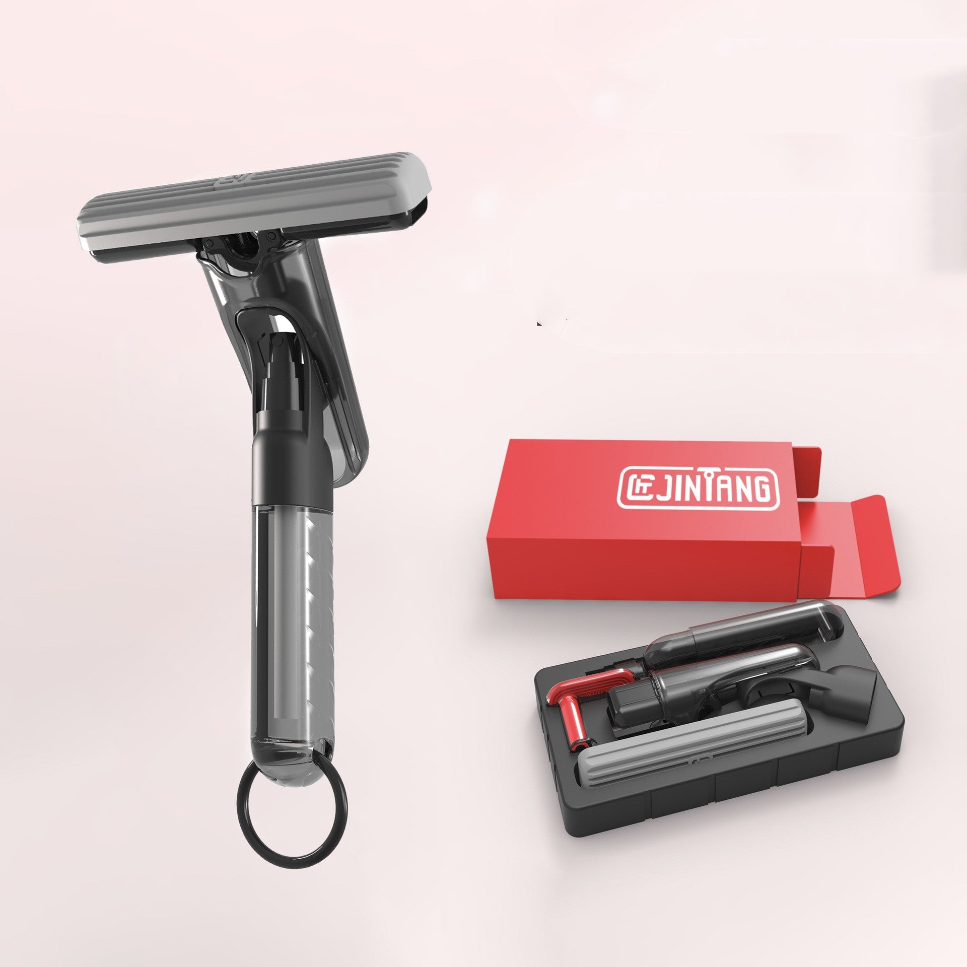 Compact Hand-Free Desktop Mop - Efficient and Easy Cleaning