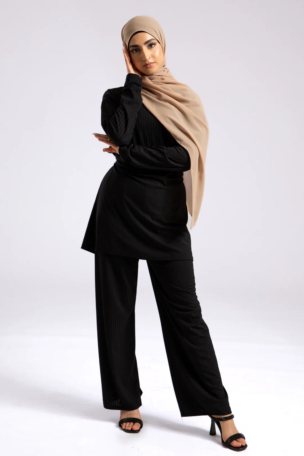 Soft Chiffon Hijab - Cookie Dough