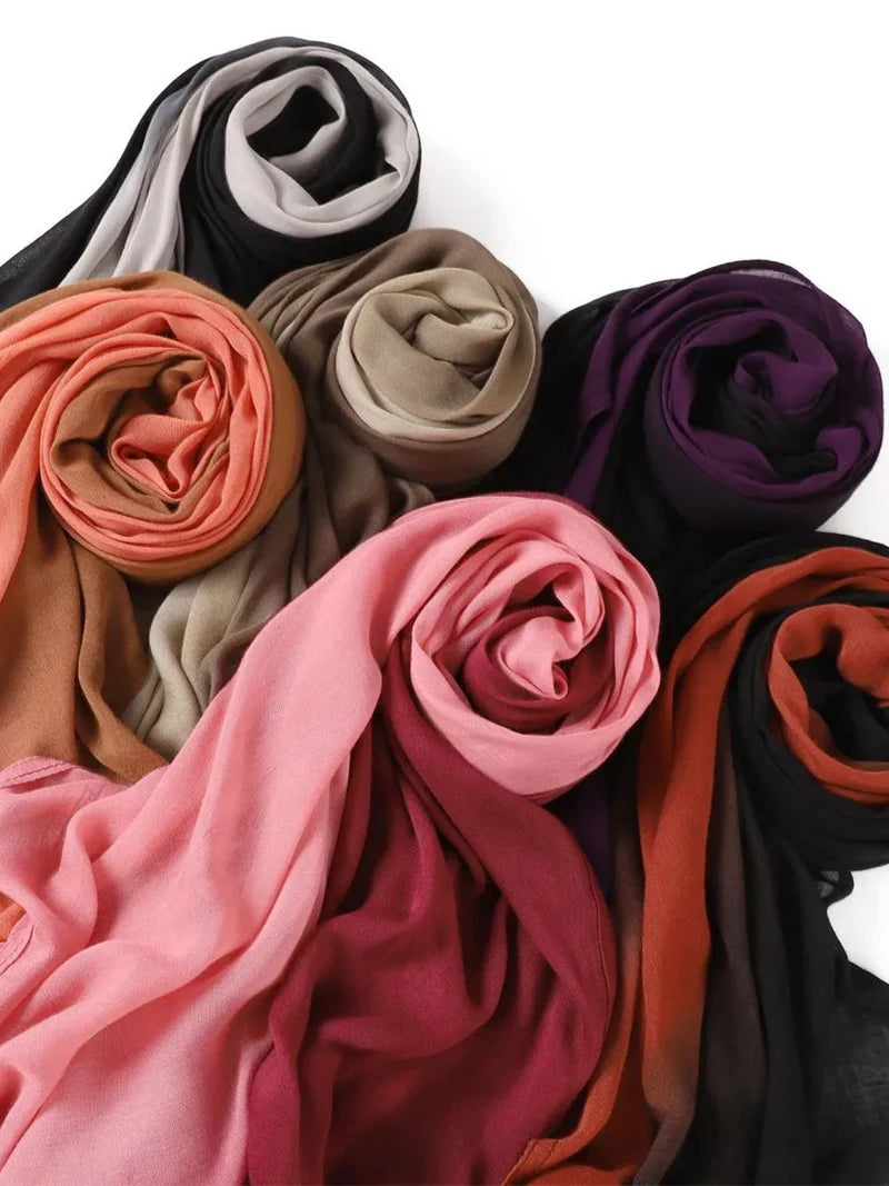 Modal Ombre Hijab - Midnight Eclipse