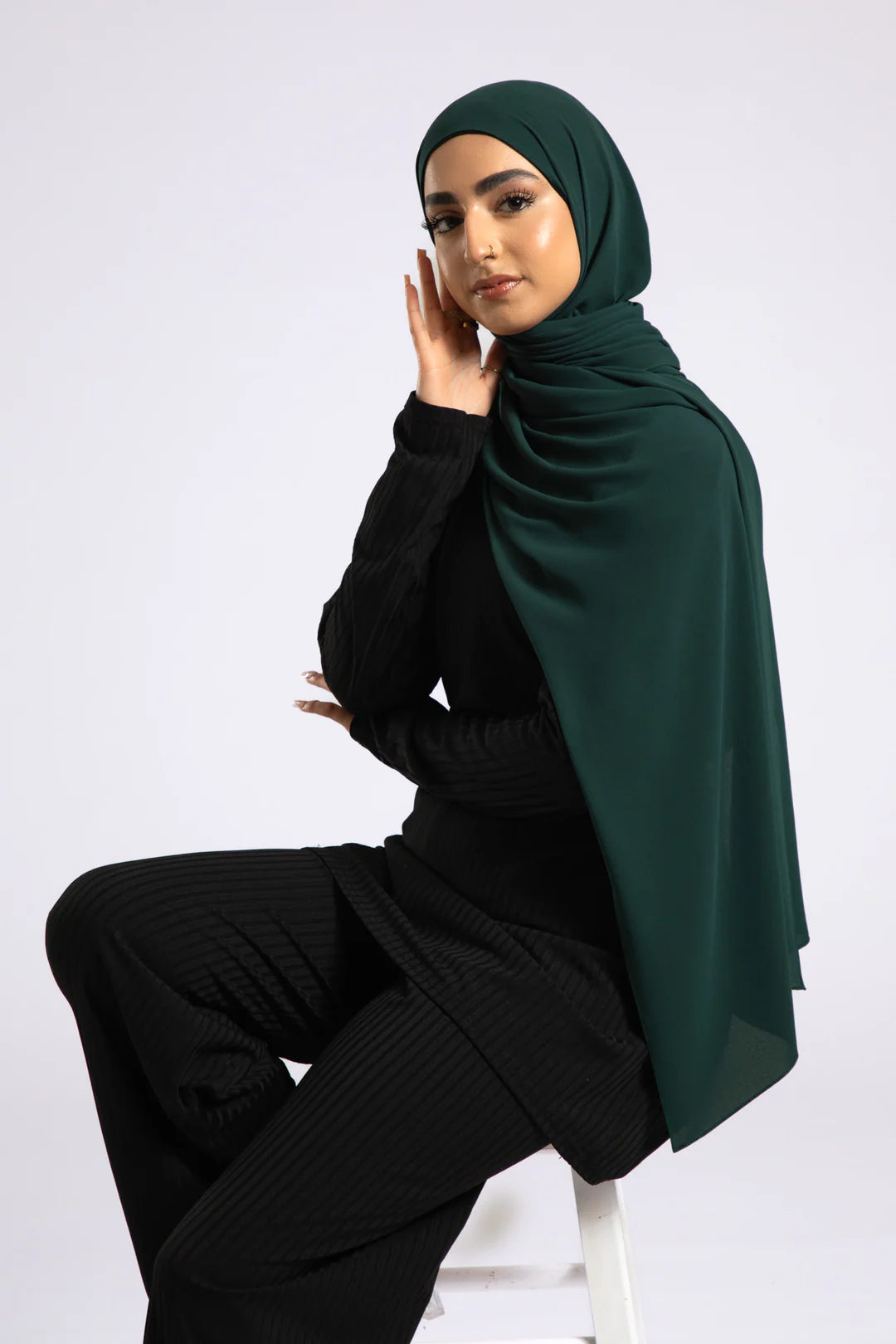Premium Georgette Crepe Hijab