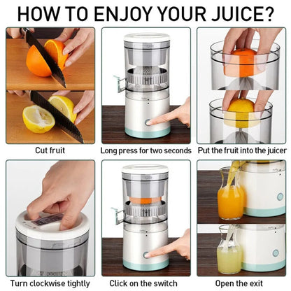 ZestMate Electric Citrus Juicer: Fresh Squeezed Goodness Anywhere, Anytime