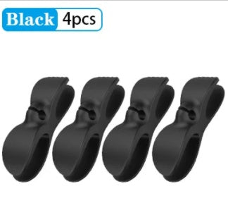 10PCS Adhesive Wire Cable Organizer Clips – Durable Power Cord Winder for Home & Kitchen Appliances