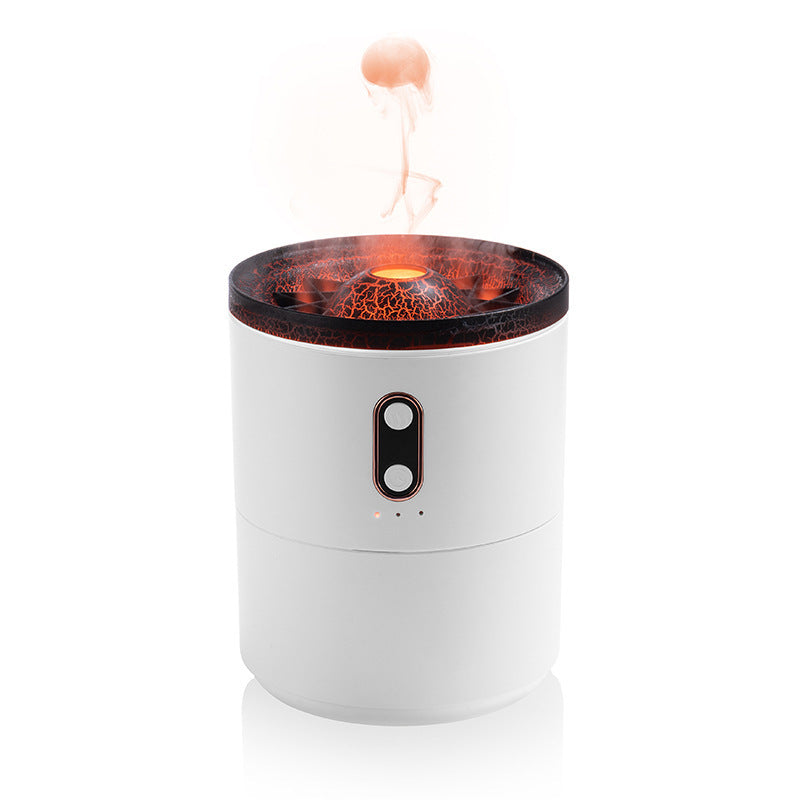 Volcanic Glow: USB Jellyfish Aroma Diffuser & Night Light
