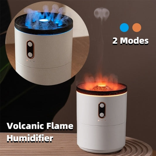 Volcanic Glow: USB Jellyfish Aroma Diffuser & Night Light