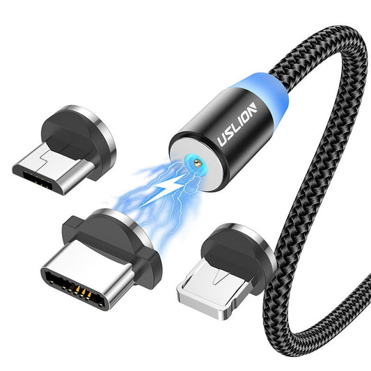 Universal Magnetic 3-in-1 USB Charging Cable