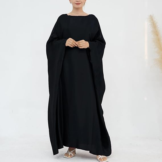 Shiny Robe for Women Muslim 1pc Abaya