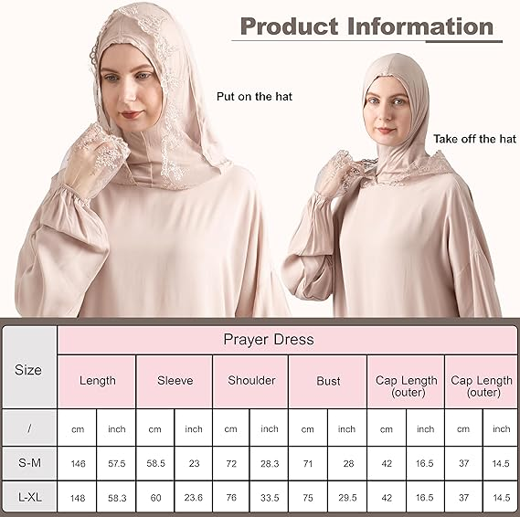 NoorAlif 2025 Muslim Prayer Abaya for Women