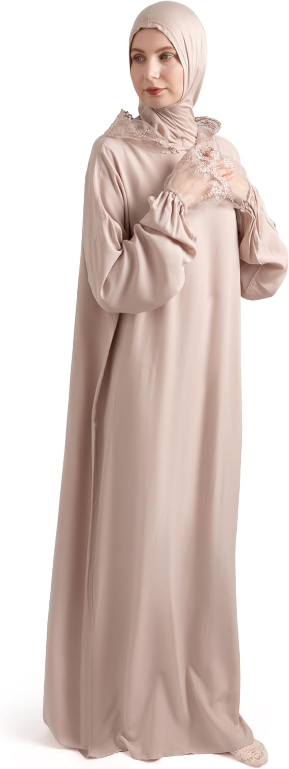 NoorAlif 2025 Muslim Prayer Abaya for Women