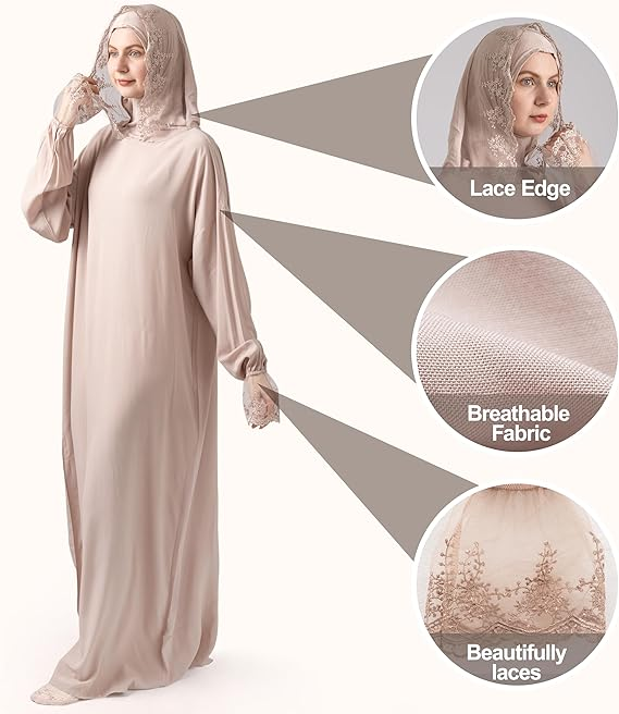 NoorAlif 2025 Muslim Prayer Abaya for Women