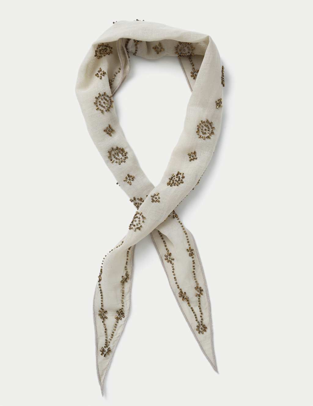 Per Una Embroidered Neckerchief