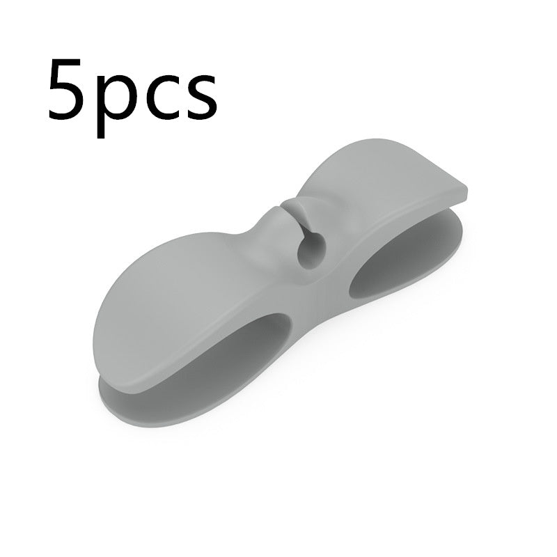 10PCS Adhesive Wire Cable Organizer Clips – Durable Power Cord Winder for Home & Kitchen Appliances