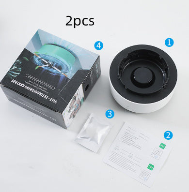 Portable Ashtray Air Purifier: Smoke Removal &  Purification for Clean Air Anywhere