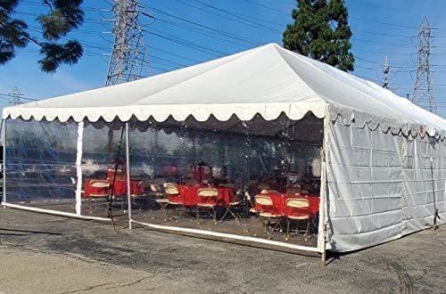 ClearGuard: Heavy Duty Waterproof PVC Transparent Tarpaulin - Protect Your Space with Clarity