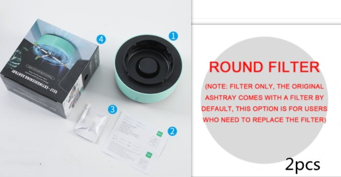 Portable Ashtray Air Purifier: Smoke Removal &  Purification for Clean Air Anywhere
