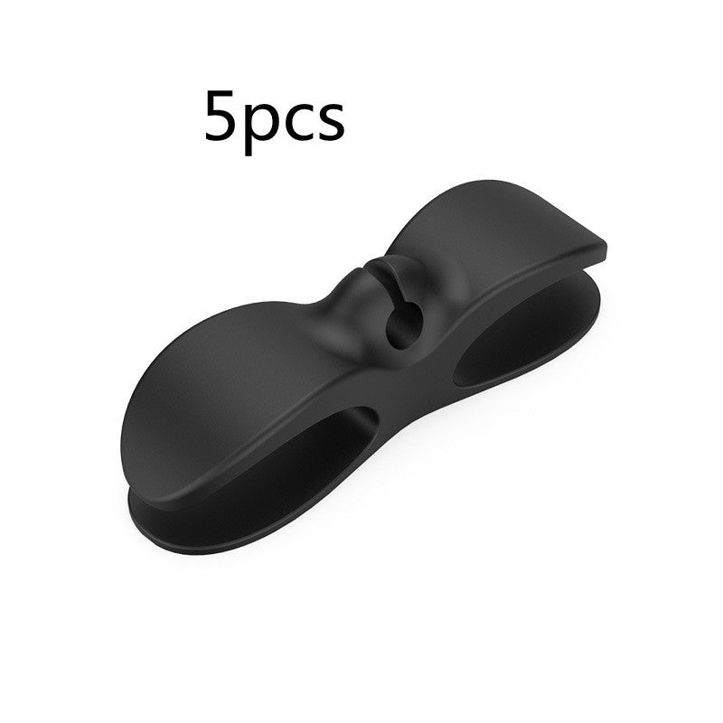 10PCS Adhesive Wire Cable Organizer Clips – Durable Power Cord Winder for Home & Kitchen Appliances